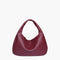 Bolsa de hobo estruturada para mulheres com bandole ajustável