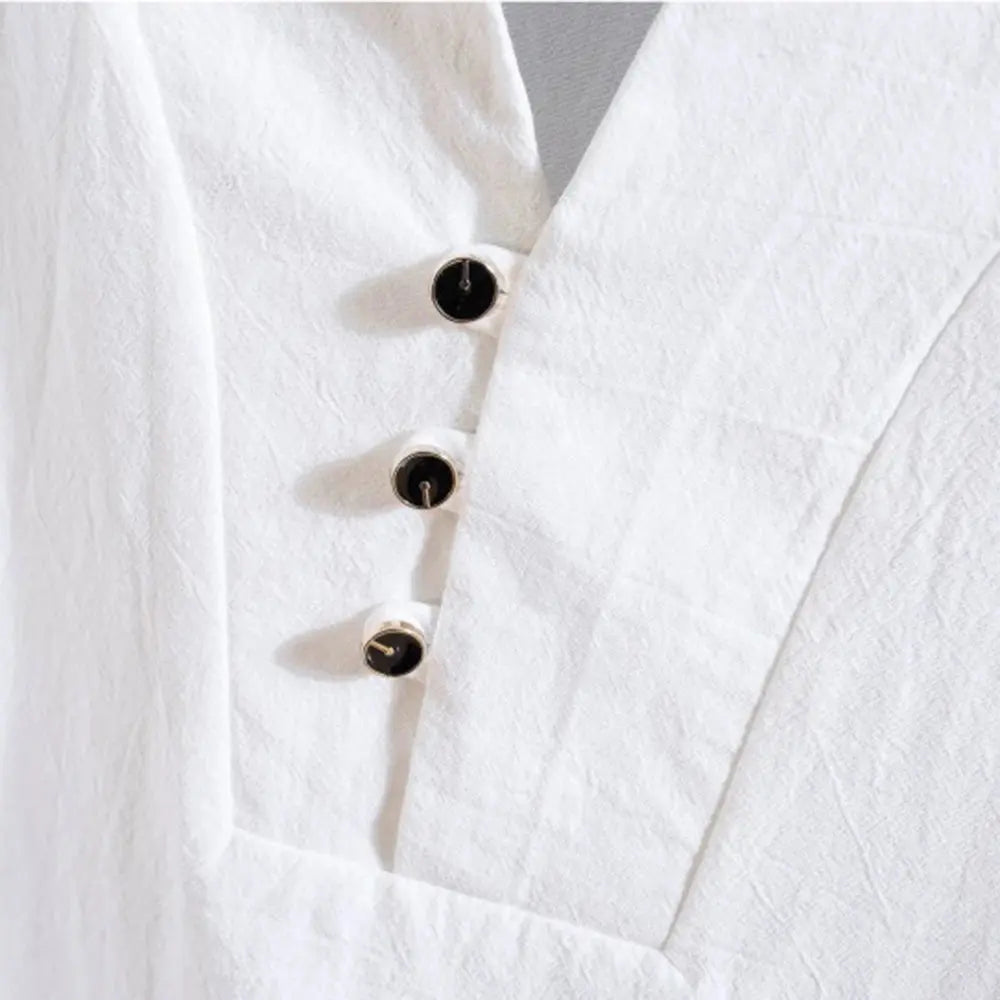 Traje informal de linho