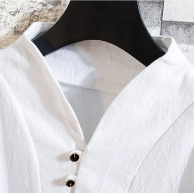 Traje informal de linho