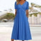 Jamaica - vestido midi elegante que cobre a barriga