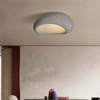 Plafonnier rustique style Wabi Sabi lampe LED