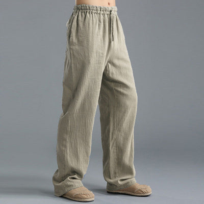 Calça de algodão Cross Cross e Cut Follow Cut confortável