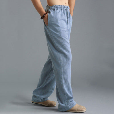 Calça de algodão Cross Cross e Cut Follow Cut confortável