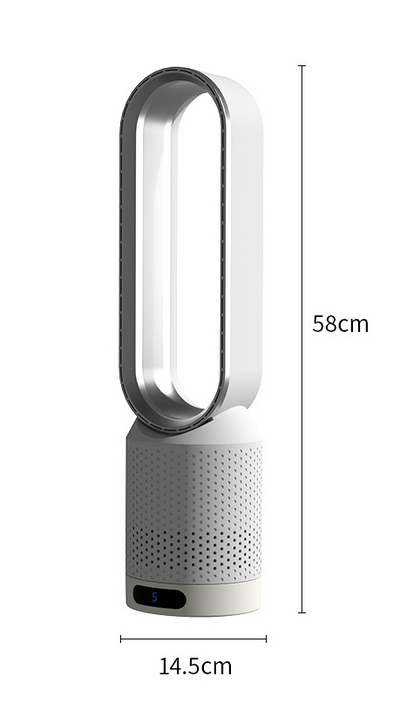 AirPure Enfriador de aire 3 en 1, purificador de aire UV e ionizador