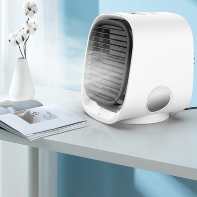 Mini USB Air Cooler - Fan pessoal compacto
