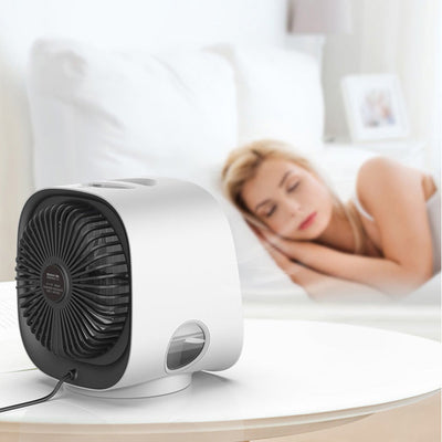 Mini USB Air Cooler - Fan pessoal compacto
