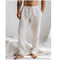 Calça de linha luz respirável com cintura ajustável