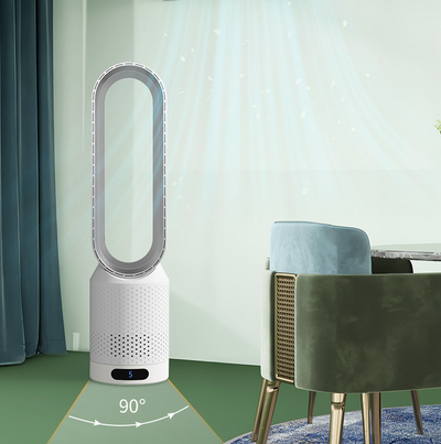 AirPure Enfriador de aire 3 en 1, purificador de aire UV e ionizador