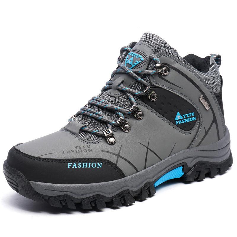 Zapatillas de piel impermeables para hombre