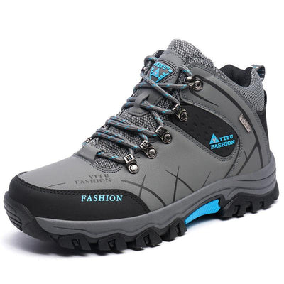 Zapatillas de piel impermeables para hombre