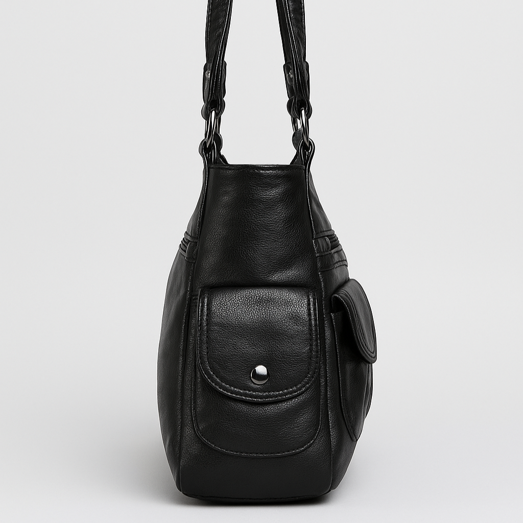 Mulher - Saco Bandolera - Bolsa de couro sintético elegante