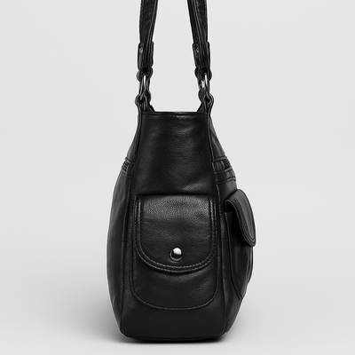 Mulher - Saco Bandolera - Bolsa de couro sintético elegante