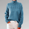 Hillegonda | Maglia oversize morbida a collo alto