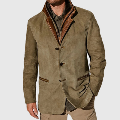 Collin - Elegante chaqueta vintage para hombre
