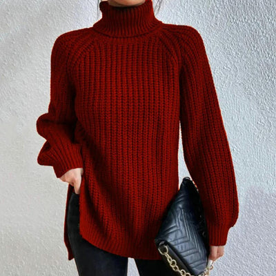 Jersey de pescoço alto elegante - Veronika