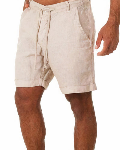 Shorts de linho para homens - Lunari