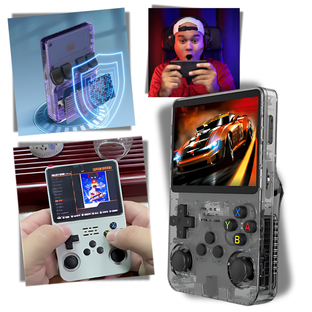 Múltiplos emuladores console portátil retro