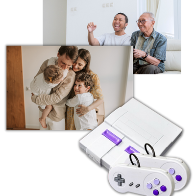 Console de jogos portáteis retro