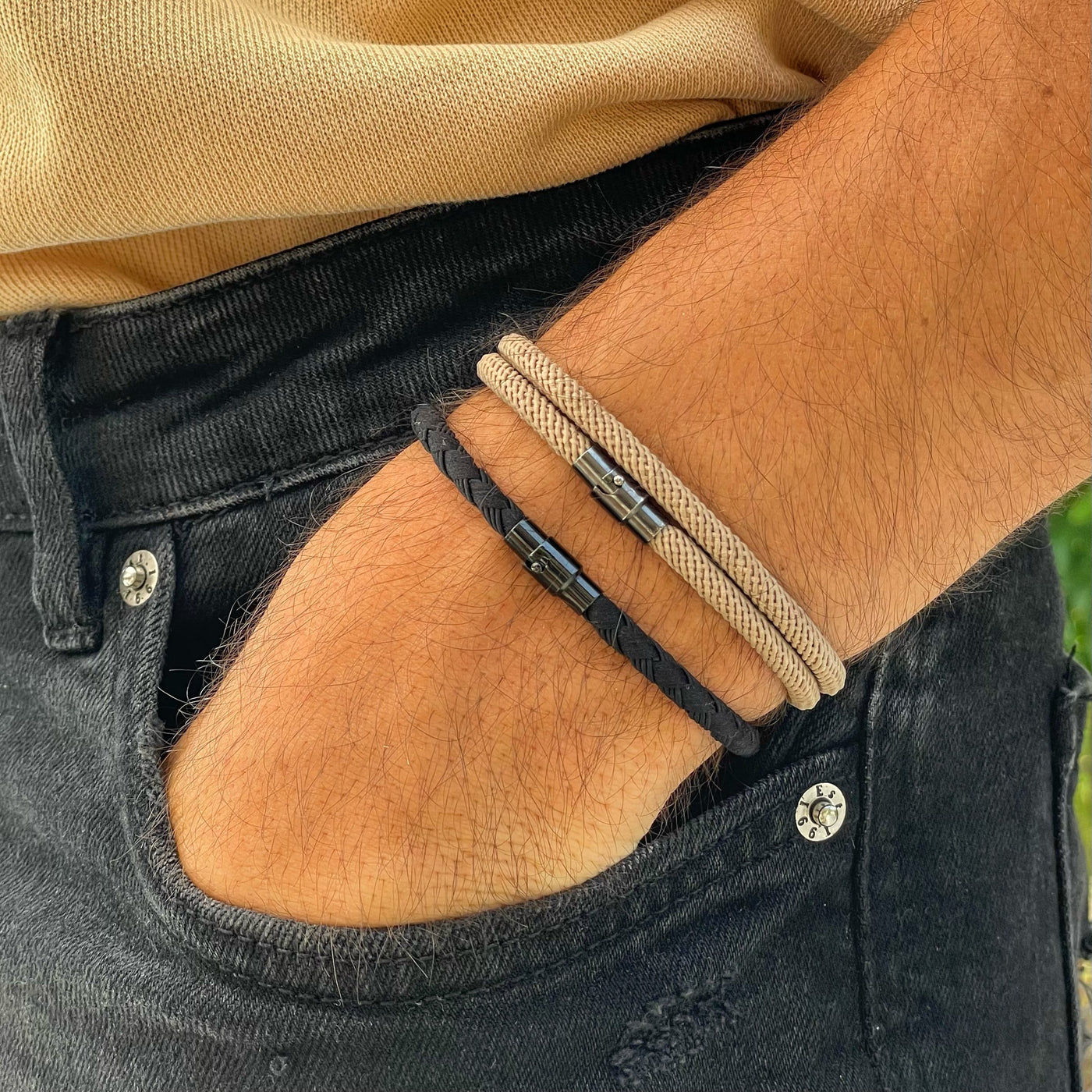 Ara - Pulsera magnética Milán - Edición Marrón