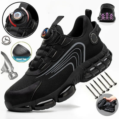 ALESSIAROTANTE - Sapatos de trabalho com fivela rotativa