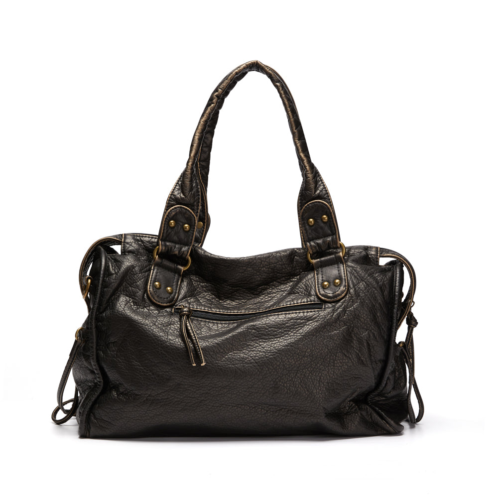 Bolso negro para cursos - RACHEL