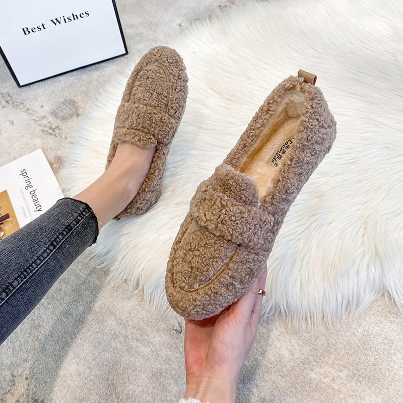 Mocassins de Plexush Arielle com sola não -deslizante
