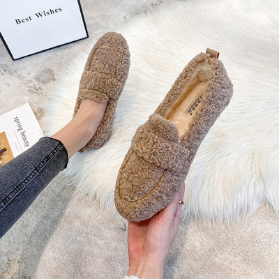 Mocassins de Plexush Arielle com sola não -deslizante