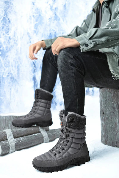 Bottes de montagne d'hiver pour homme