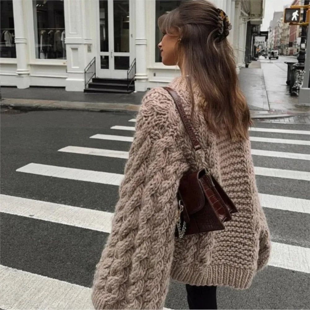 Mia - Jersey oversize para mujer - Elegante prenda de punto | Jersey