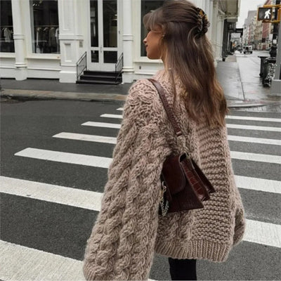 Mia - Jersey oversize para mujer - Elegante prenda de punto | Jersey