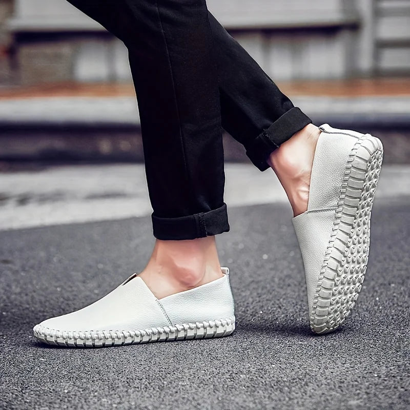 Matt - mocassins elegantes para homens fabricados em couro autêntico
