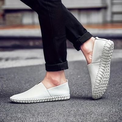 Matt - mocassins elegantes para homens fabricados em couro autêntico