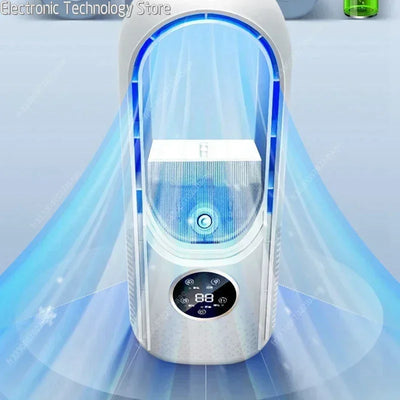 Coolmist 3 em 1 ventilador sem rotor e purificador de ar - silencioso, com UV e ionizador