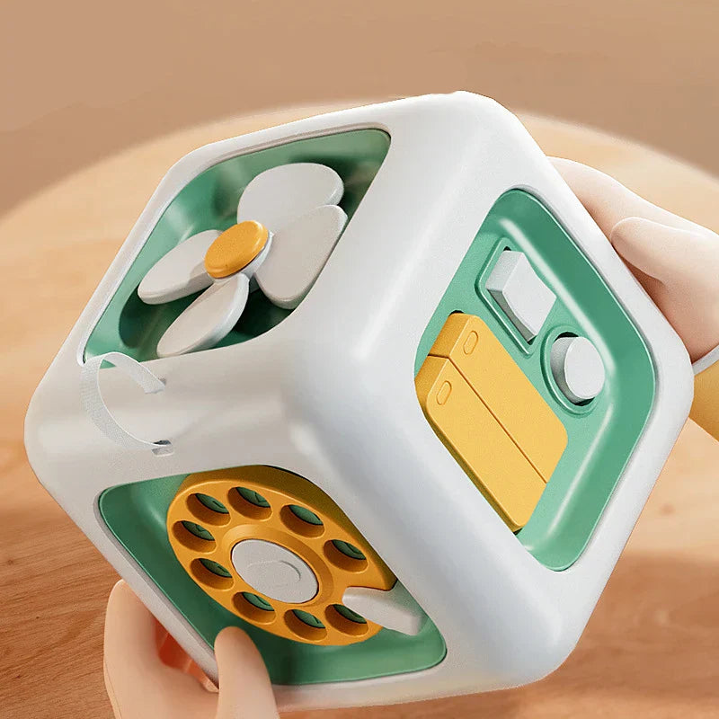 6 em 1 Montessori Sensorial Buckets Educational Toy Bucket for Children