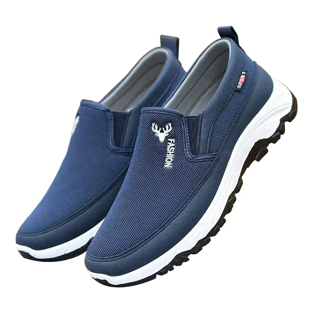 Zapatillas ortopédicas sin cordones para hombre