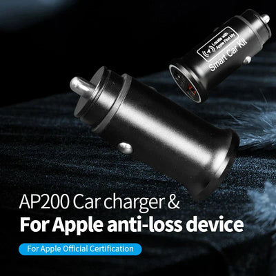 Localizador GPS Carro Intelligent: Monitoramento de veículos reais -tempo com função de carga e integração com Apple Encontre meu