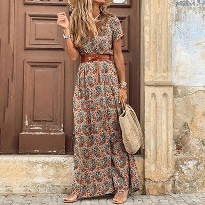 Maxivestido Bohemio Carol para mulheres