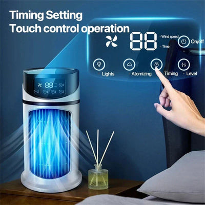Coolbreze Mini - USB 3 Cooler de ar em 1 com 300 ml de tanque de água