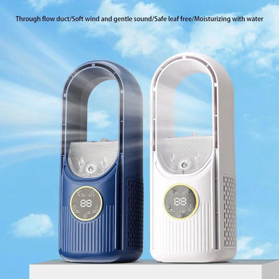 Breezepod 6 -estágio portátil Cooler - Bruma ultrassônico, timer e luz noturna