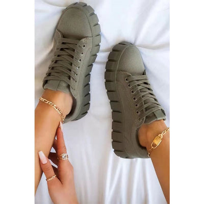 Jana | Sapatos esportivos ortopédicos de moda feminina com sola da plataforma