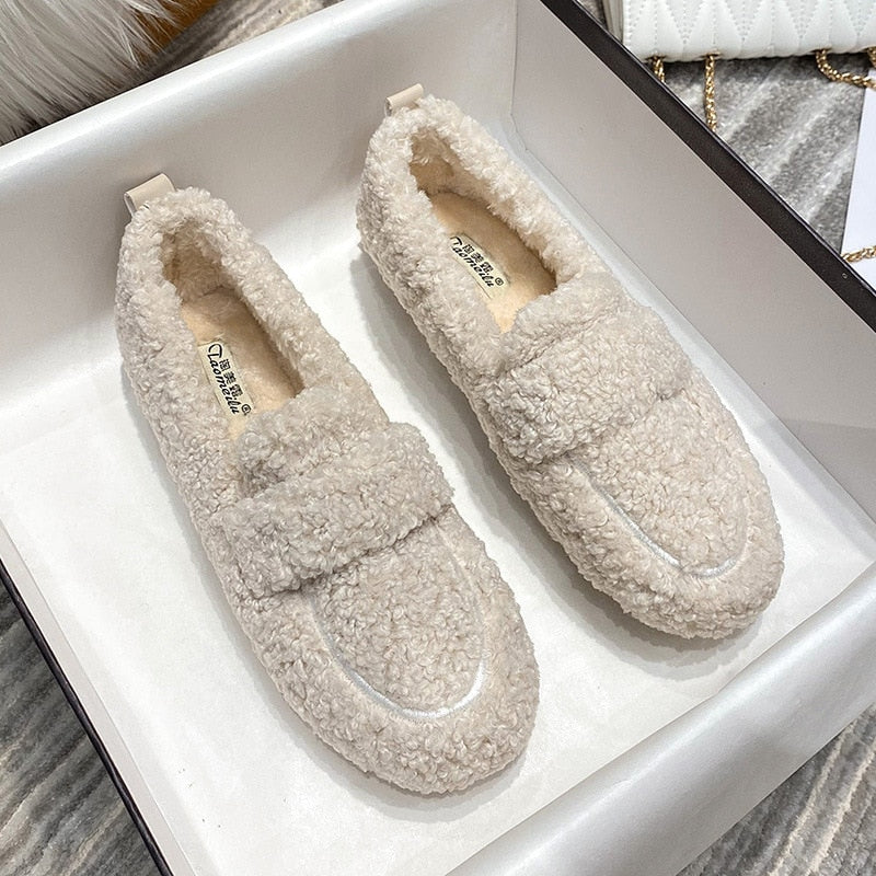 Mocassins de Plexush Arielle com sola não -deslizante