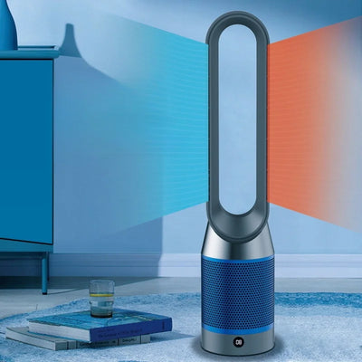 Airpure V9000 | 4 em 1 - ventilador de aquecimento, refrigerador de ar, purificador de ar UV e ionizador de controle de distância