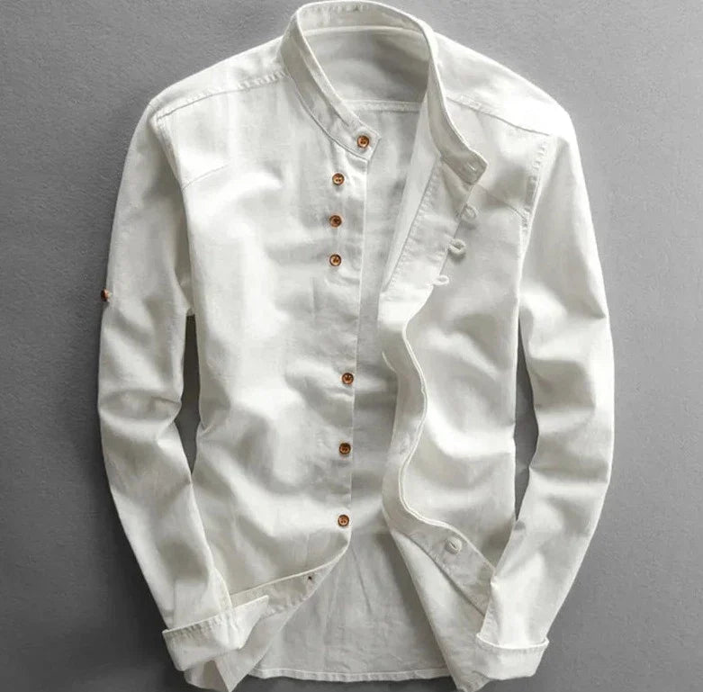 Camisa magistral de katana para homens