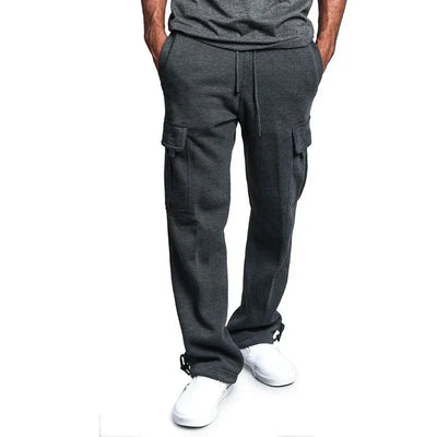 Pantalone cargo multitasche da uomo