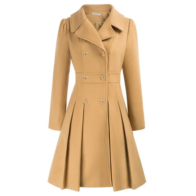 Grace - Manteau pour femme | Élégante veste de marin en laine avec coupe en A
