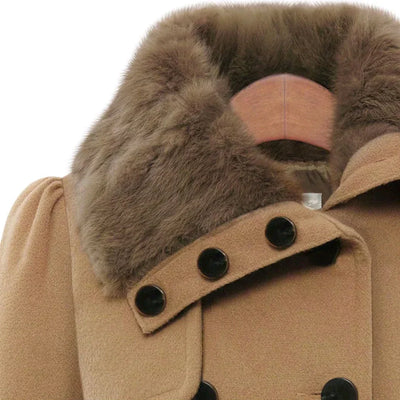 Emily - Gabardine femme coupe ajustée | Manteau élégant