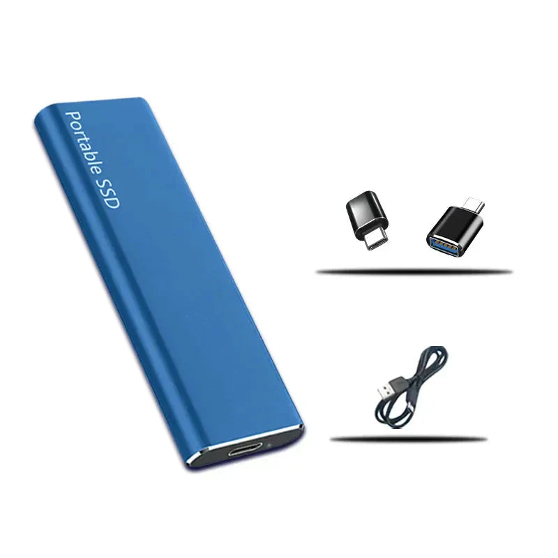 4TB SSD externo - unidade de armazenamento Ultra -grape, compacta e duradoura