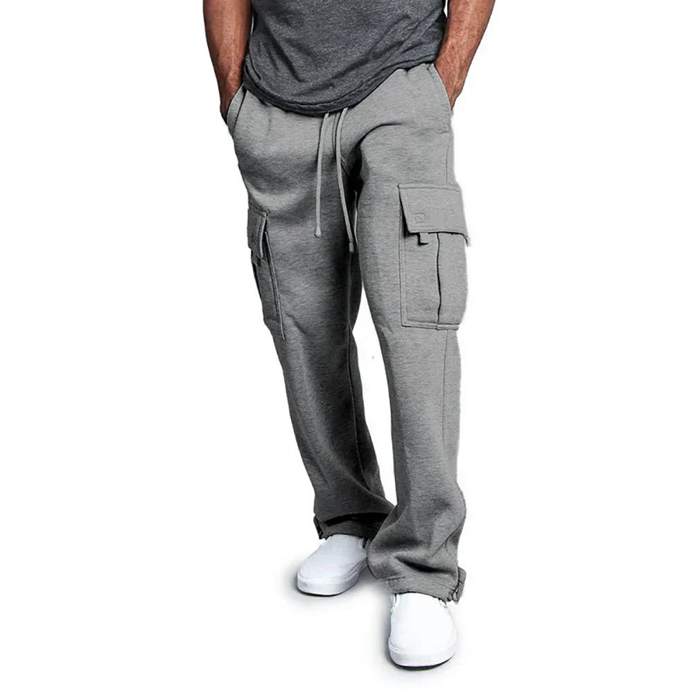 Pantalone cargo multitasche da uomo