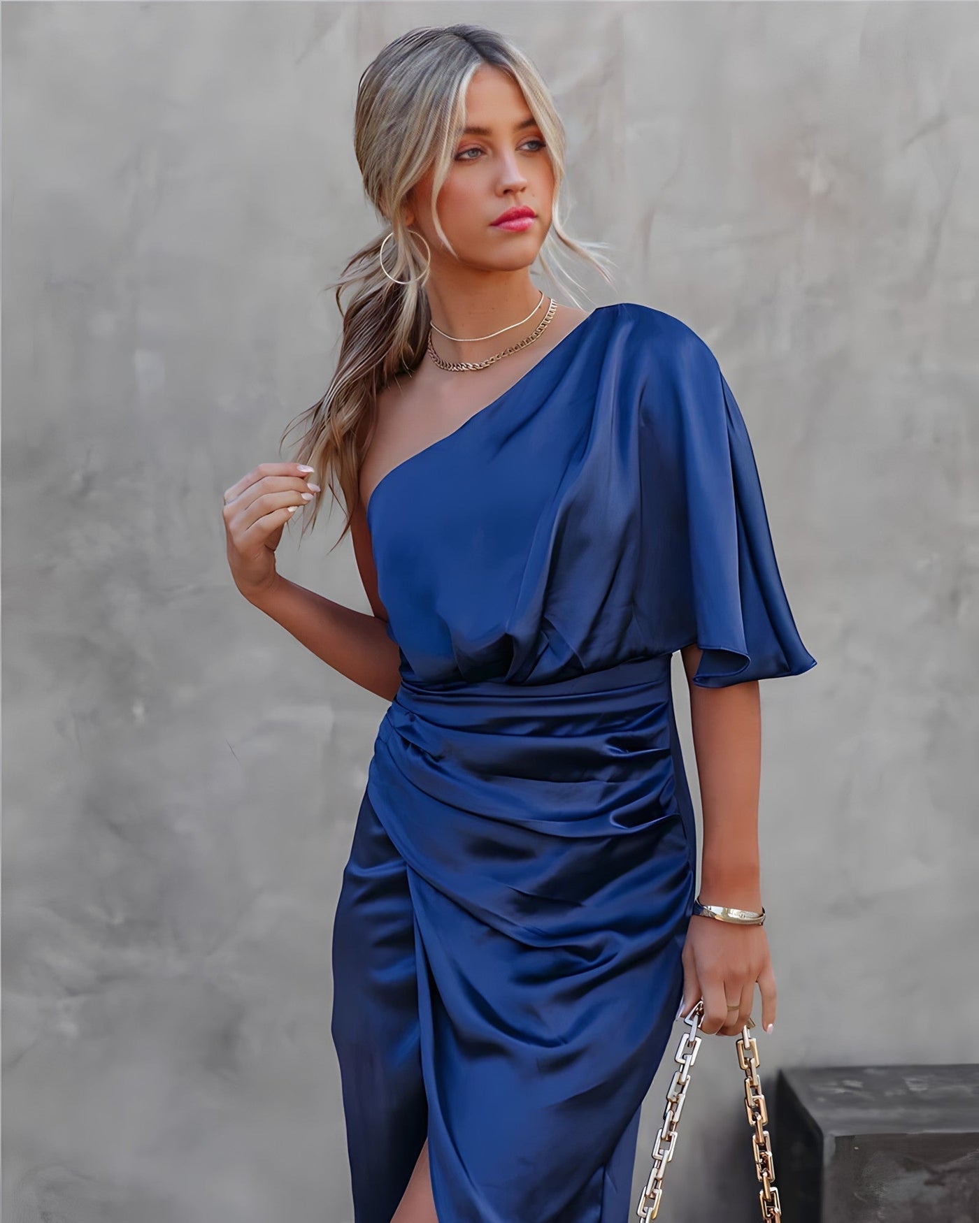 Suzanne - vestido noturno de seda