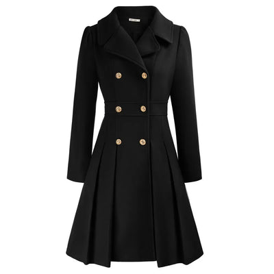 Grace - Manteau pour femme | Élégante veste de marin en laine avec coupe en A